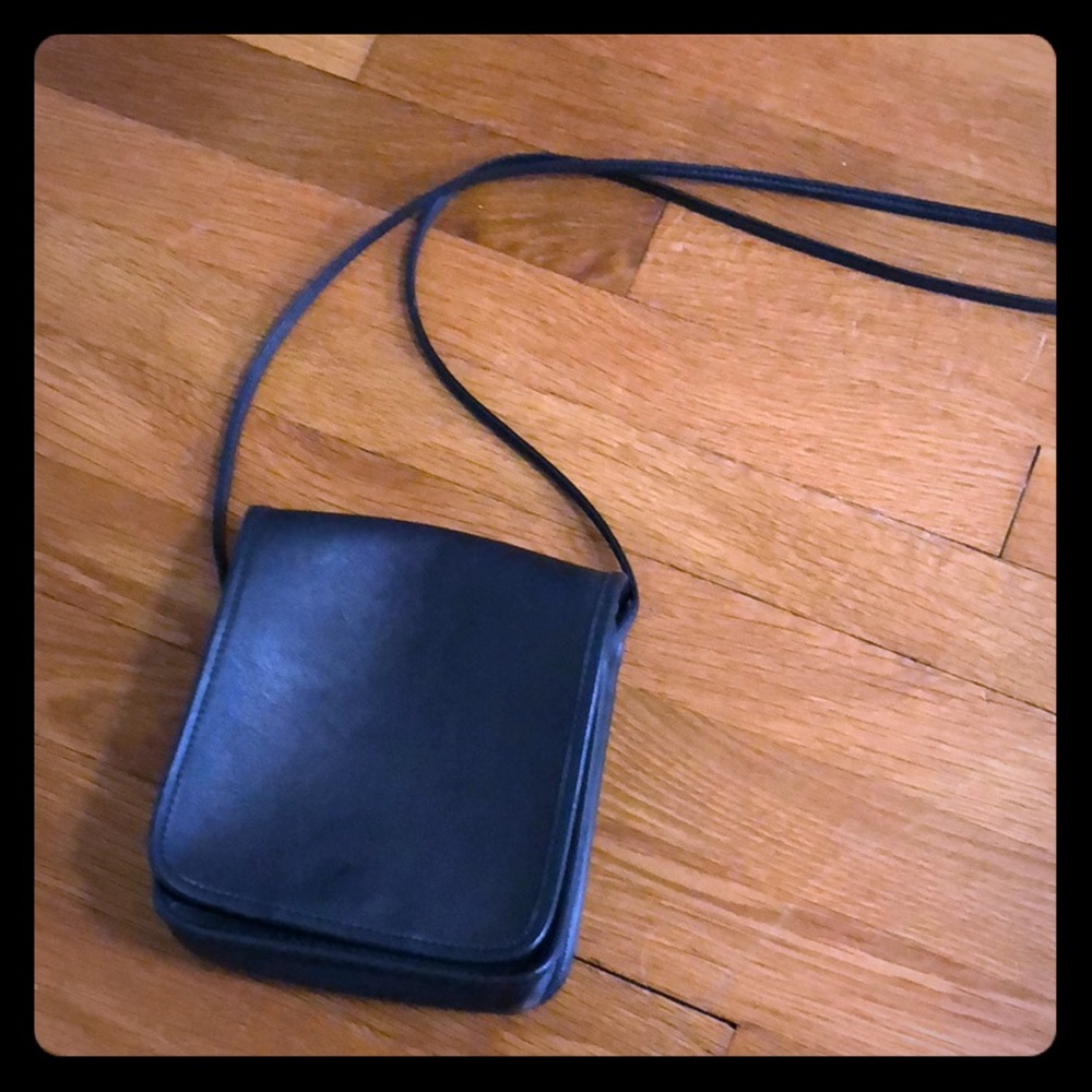 Valerie Stevens vintage crossbody bag, navy